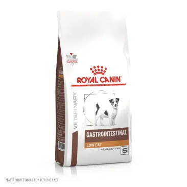 1кг Корм ROYAL CANIN Gastrointestinal Low Fat Small Dog диета для взрослых собак мелких пород при нарушениях пищеварения