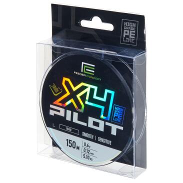 Плетенка Feeder Concept Pilot х4 Braid Black 150м 0,12мм