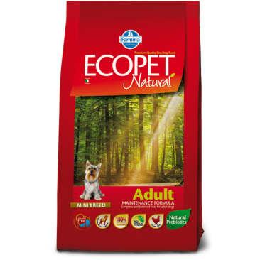 12кг Корм Farmina Ecopet Natural Adult Mini для взрослых собак мелких пород