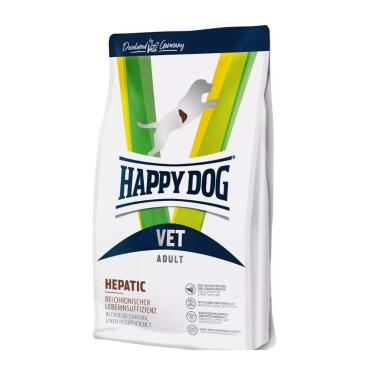 1кг Корм Happy Dog VET Hepatic Adult для взрослых собак всех пород при заболеваниях печени, при печеночной энцефалопатии, при портосистемных шунтах с мясом Курицы и рисом