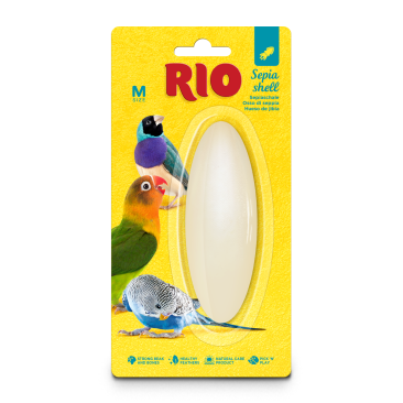 Кость сепии RIO для декоративных птиц, размер М