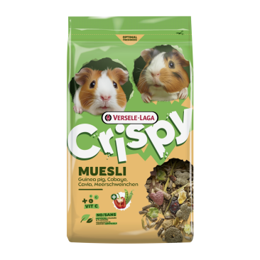 850г Корм Versele-Laga CRISPY MUESLI GUINEA PIGS для морских свинок