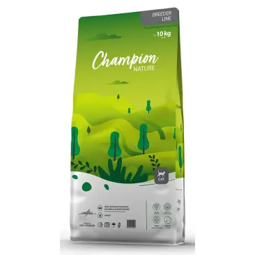 10кг Корм Craftia Craftia Champion Nature Premium Adult Cat для взрослых кошек с Океанической рыбой, лососем и овощами