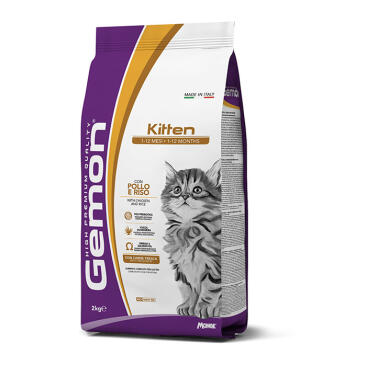 Корм в развес Gemon Cat Kitten для котят и беременных кошек с Курицей и рисом, 1кг