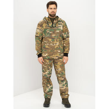 Костюм летний Huntsman Антигнус Люкс с ловушками и пыльниками цвет Мультикам р-р 52-54, 182-188