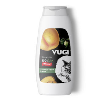 Шампунь YUGI для кошек и котят Абрикосовый джем, 250мл