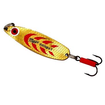 Блесна колеблющаяся Mepps Syclops Gold-Red №1 12г