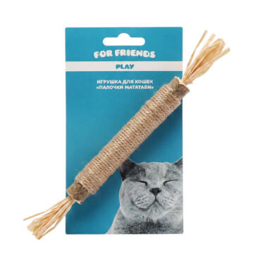 Игрушка For Friends для кошек Палочка Мататаби, 22 см