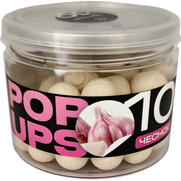 Бойлы CARPELLA POP-UP плавающие 10мм Чеснок 25г