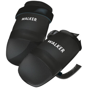 Ботинки Trixie Walker Care для собак из полиэстера для защиты ран на лапах Чёрные S (2шт)