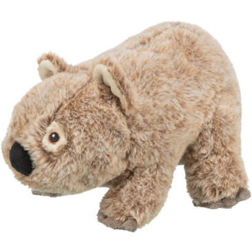Игрушка Trixie Be Eco для собак плюшевая "Вомбат", 25см