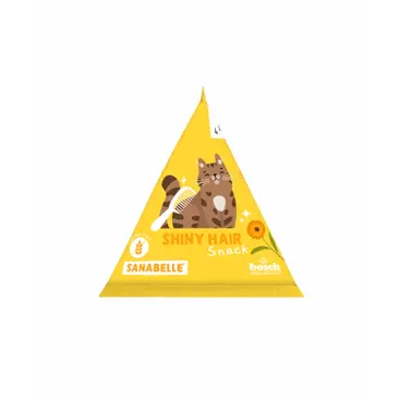 20г Лакомство Bosch Sanabelle Snack Shiny Hair для кошек для красоты шерсти