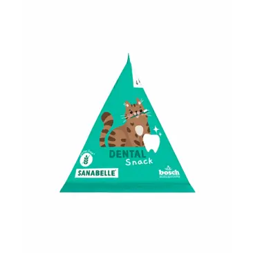 20г Лакомство Bosch Sanabelle Snack Dental для кошек для поддержки здоровья зубов и полости рта