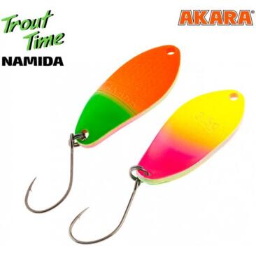 Блесна колеблющаяся Akara Trout Time Namida 30 3гр №41