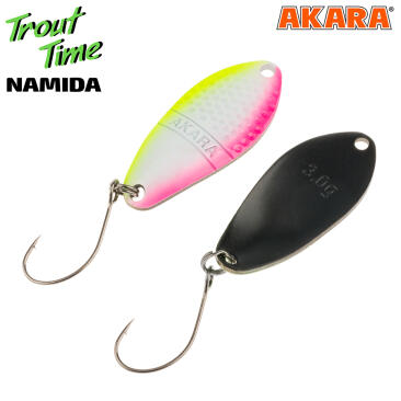 Блесна колеблющаяся Akara Trout Time Namida 30 3гр №55