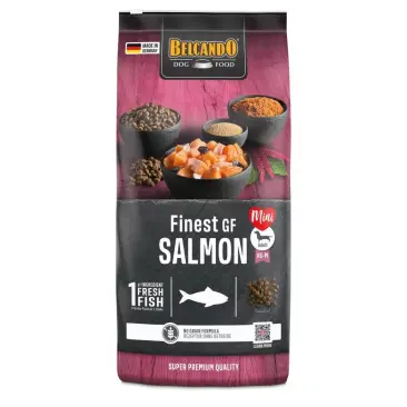12,5кг Корм Belcando Finest Salmon беззерновой для взрослых собак мелких и средних пород с Лососем
