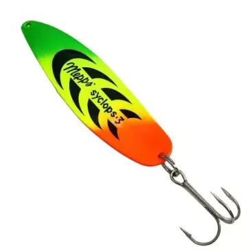 Блесна колеблющаяся Mepps Syclops Tiger №2 17г