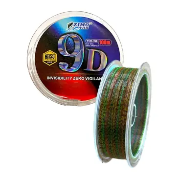 Леска ZIMO FISH 9D "ХАМЕЛЕОН" 0.10мм 30м