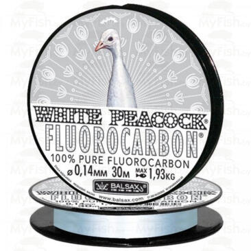 Флюорокарбон BALSAX White Peacock 0,45мм 50м