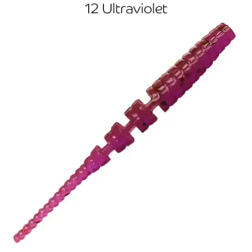 Резина Crazy Fish Polaris 1,2'' №12, Кальмар, 16шт