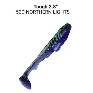 Резина Crazy Fish Tough 2,8'' 50d, Кальмар, 5шт