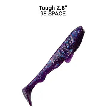 Резина Crazy Fish Tough 2,8'' 98, Кальмар, 5шт
