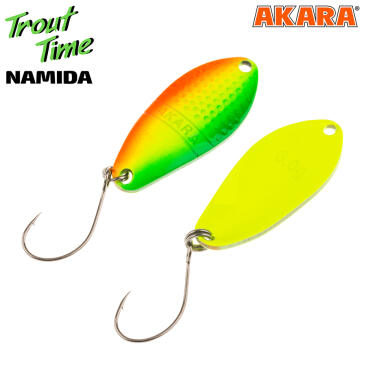 Блесна колеблющаяся Akara Trout Time Namida 30 3,5г №80