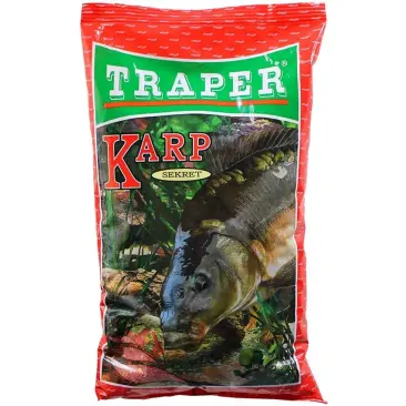 TRAPER прикормка SEKRET Truskawka Карп Красный 1кг