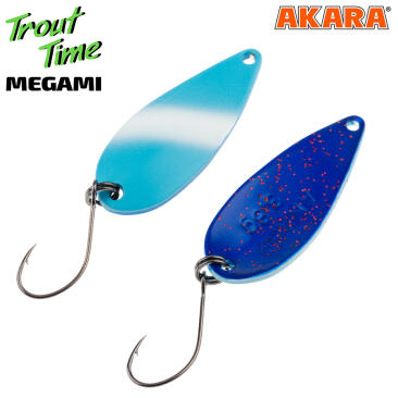 Блесна колеблющаяся Akara Trout Time Megami 35 3,8г №40