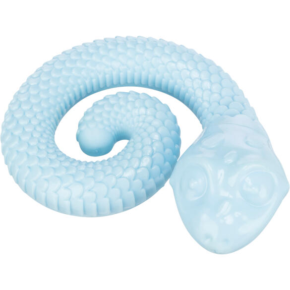 Игрушка "TRIXIE" для собак, для лакомств "Snack-Snake", 18см, бирюзовый