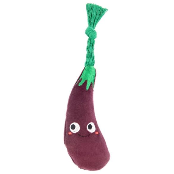 Игрушка Mr.Kranch для собак Баклажан, 13*3см