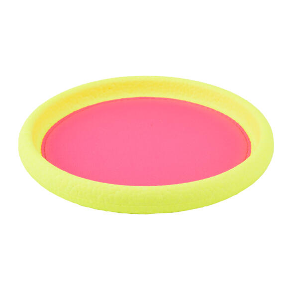 Игрушка Mr.Kranch для собак Тарелка фрисби UFO 24см, розовая