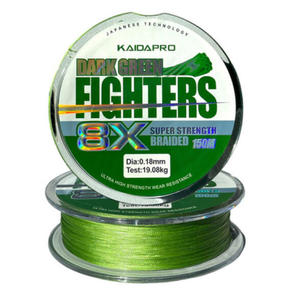 Плетенка KAIDA Pro Fighters 8x 150м 018мм, Green