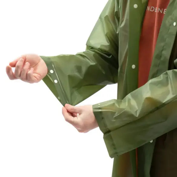 Плащ-дождевик Следопыт, EVA, на кнопках с капюшоном, 68*120см, Army Green, р. 48-50