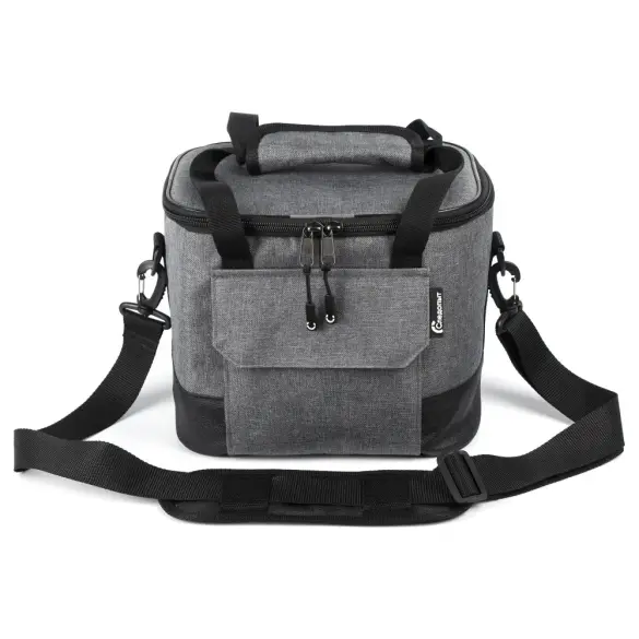 Сумка изотермическая Следопыт Gray Line Pro, 13л, серый меланж