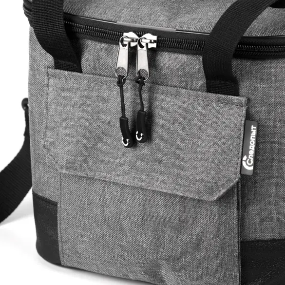 Сумка изотермическая Следопыт Gray Line Pro, 13л, серый меланж