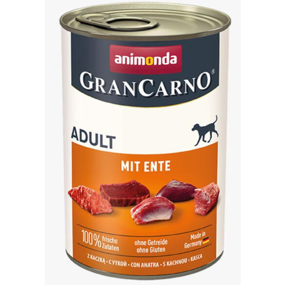 400гр Консервы Animonda Gran Carno Adult для взрослых собак с уткой