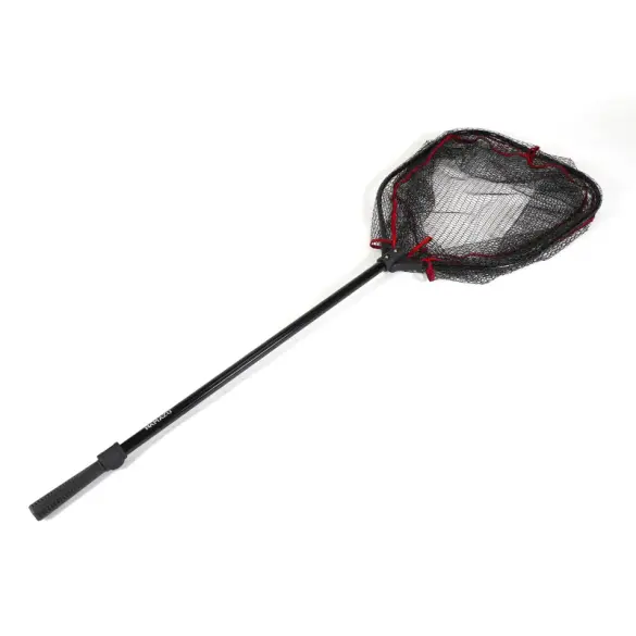 Подсачек складной телескопический Namazu Pro NoKnot Net PVC, L- 160см, квадратный складной обод 50см