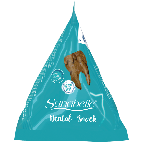 20гр Лакомство Bosch Sanabelle Dental Snack для гигиены полости рта кошек и котов