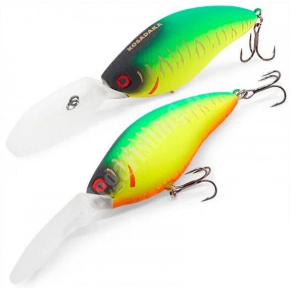 Воблер Kosadaka 3D Crank XD 65F, 65мм, 17,2гр, цвет RH