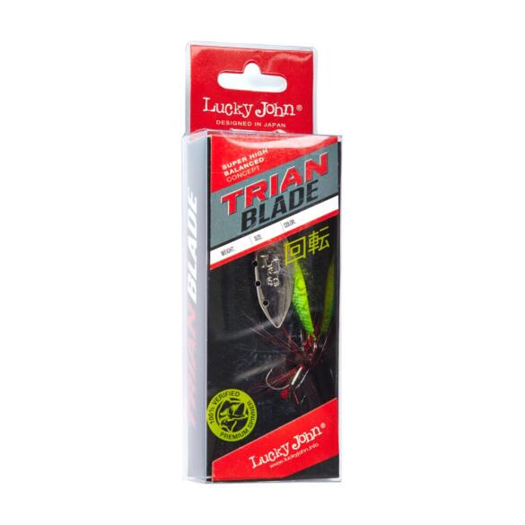 Блесна вращающаяся Lucky John TRIAN BLADE LONG №2 6гр 008