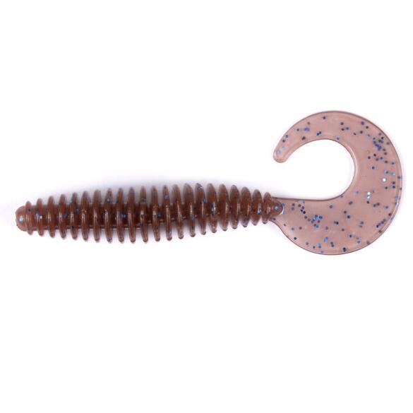 Слаги силиконовые Lucky John LJ PRO Series Ultraworm Curly S19 2.0 10шт