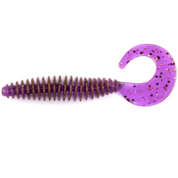 Слаги силиконовые Lucky John LJ PRO Series Ultraworm Curly S13 2.0 10шт