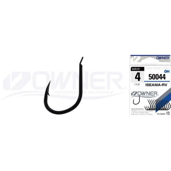 Крючок Owner RL-044, №06 с поводком 70см 0,20мм 3,70кг
