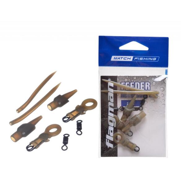 Набор для оснастки FLAGMAN Feeder Running Rig Set, 2шт