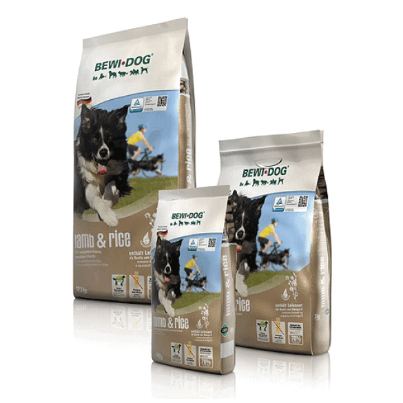12,5кг Корм Bewi-Dog Lamb&Rice для взрослых собак с чувствительным пищеварением с Ягнёнком и рисом