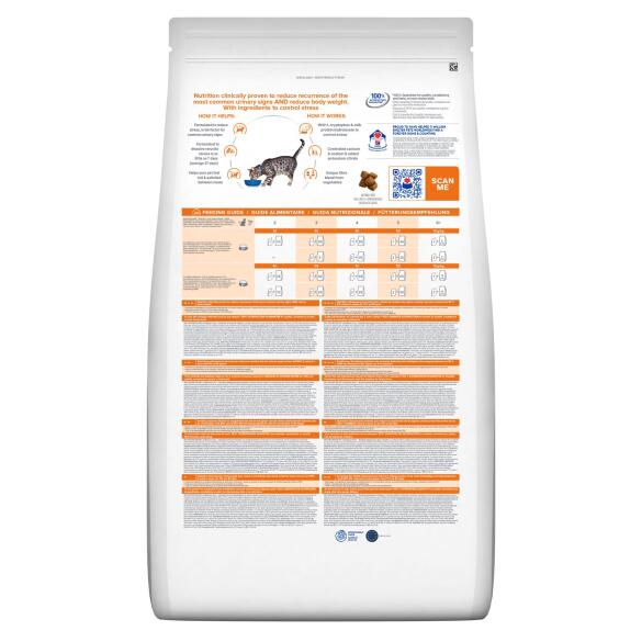 1,5 Корм Hill's PD Prescription Diet c/d Stress + Metabolic для кошек при профилактике цистита, вызванного стрессом, с Курицей