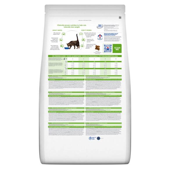 3кг Корм Hill's PD Prescription Diet Metabolic для кошек при избыточном весе и ожирении, с Курицей