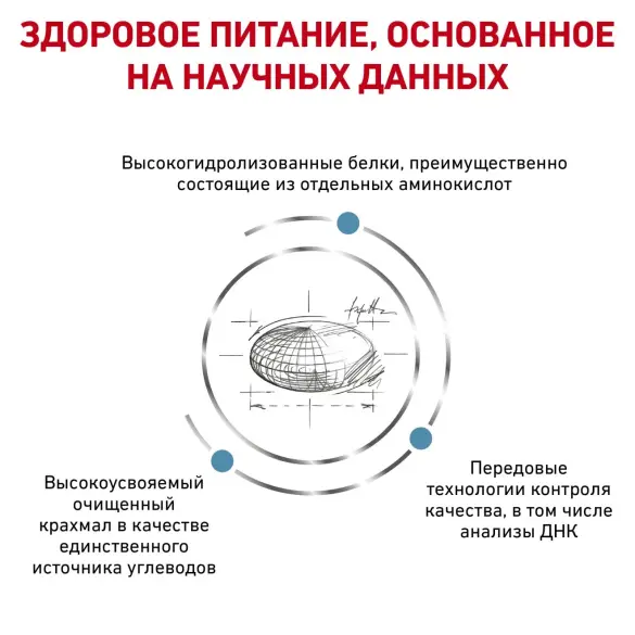 3кг Корм ROYAL CANIN Anallergenic Canine диета для взрослых собак при пищевой аллергии или непереносимости корма
