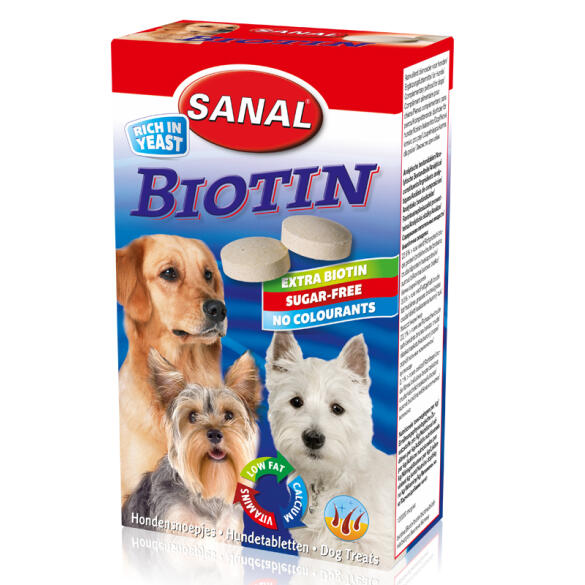 100гр Лакомство SANAL Biotin для собак